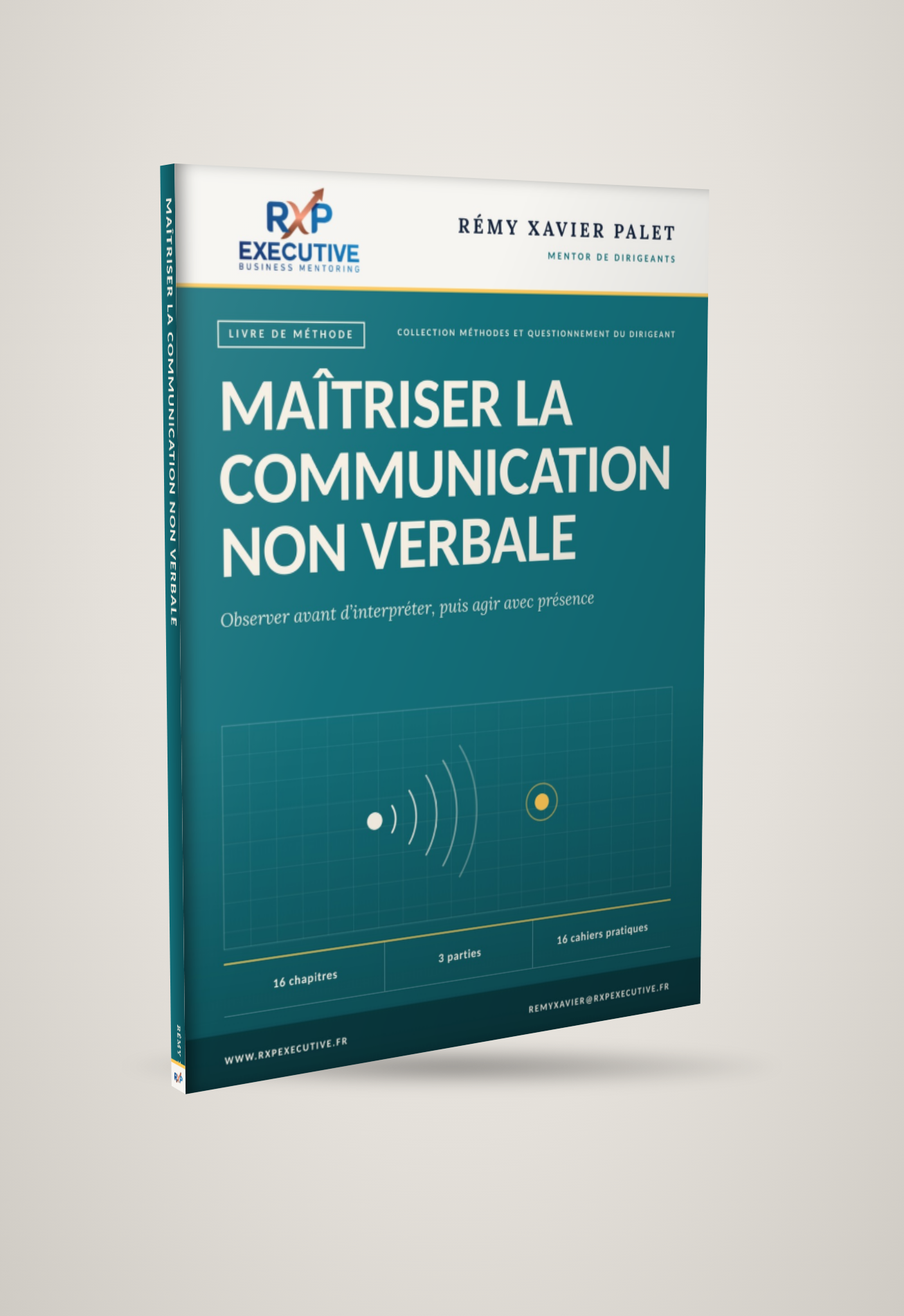 Couverture définitive du livre Maîtriser la communication non verbale de Rémy Xavier Palet