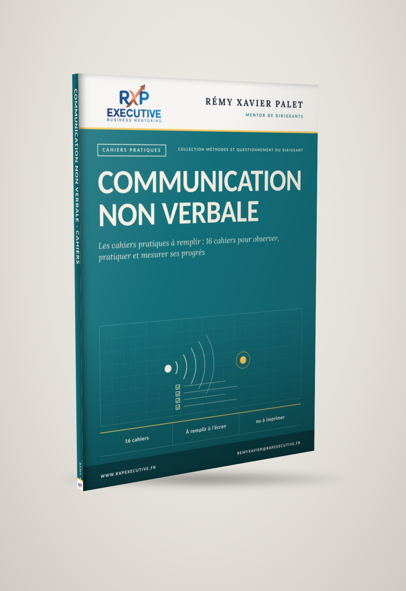 Couverture définitive du livre Communication non verbale : cahiers pratiques de Rémy Xavier Palet