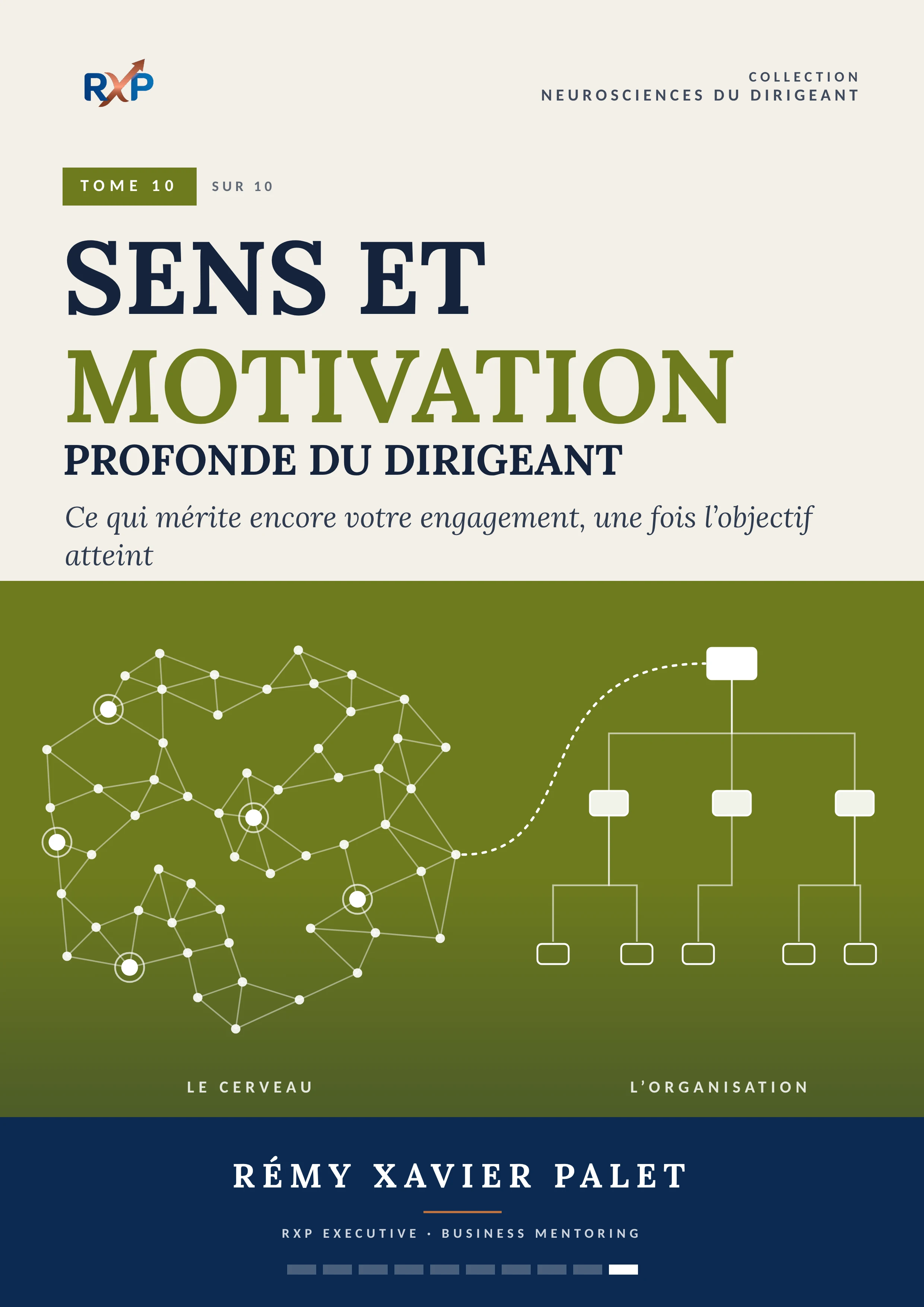 Couverture définitive : Tome 10 — Sens et motivation profonde du dirigeant